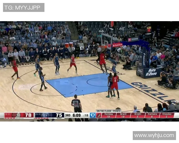 灰熊主场大胜开拓者，系列赛再下一城